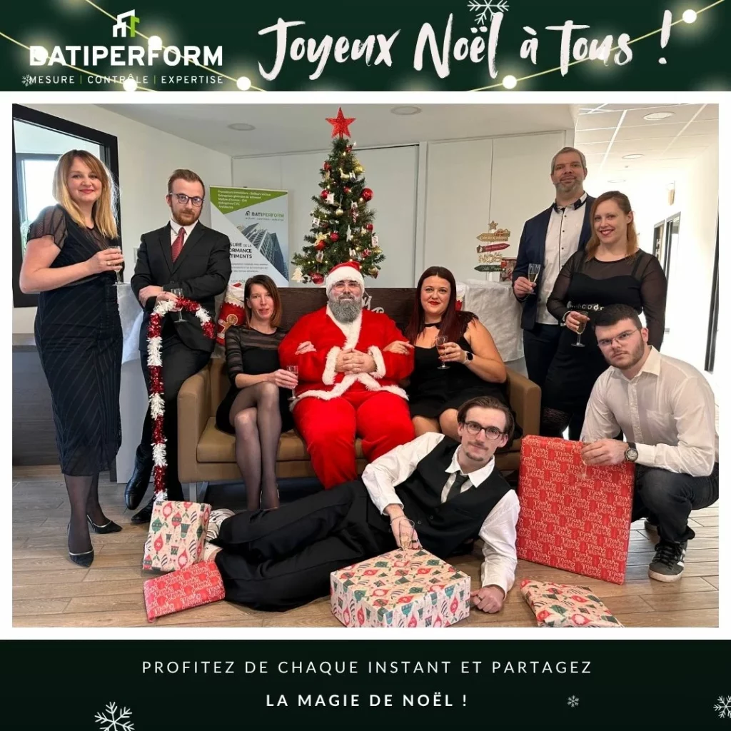 Joyeux Noël à tous Equipe DRN BATIPERFORM
