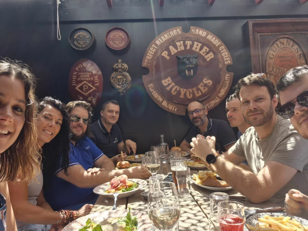 Repas d'équipe DRO Juillet